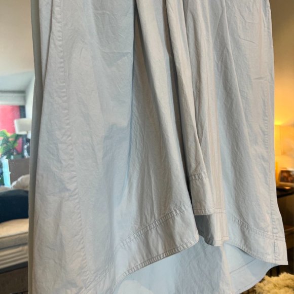 COS Kaftan Dress With Pleat Detail In Grey, XS - Picture 5 of 10